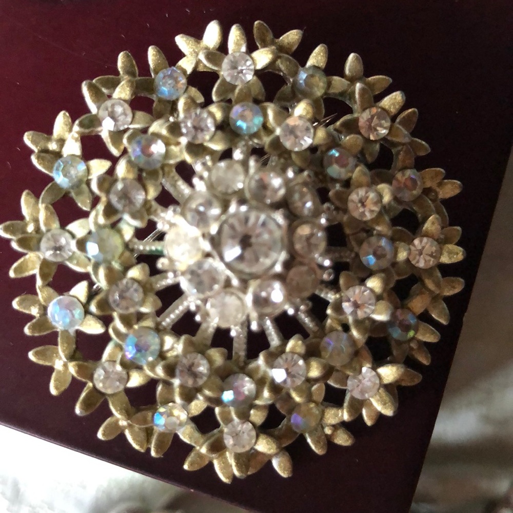 Liz Claiborne Sparkly Broche